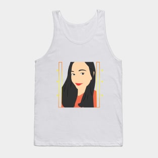 vector girl Tank Top